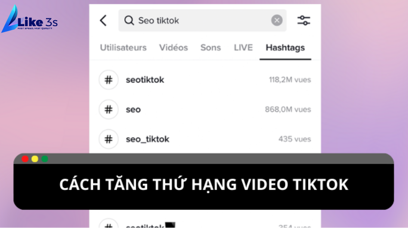 lên xu hướng Tiktok